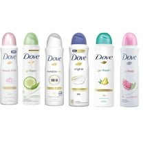 6 Pack Dove Women Body Spray (6X150ml/8.5oz, Mix within the available kinds)