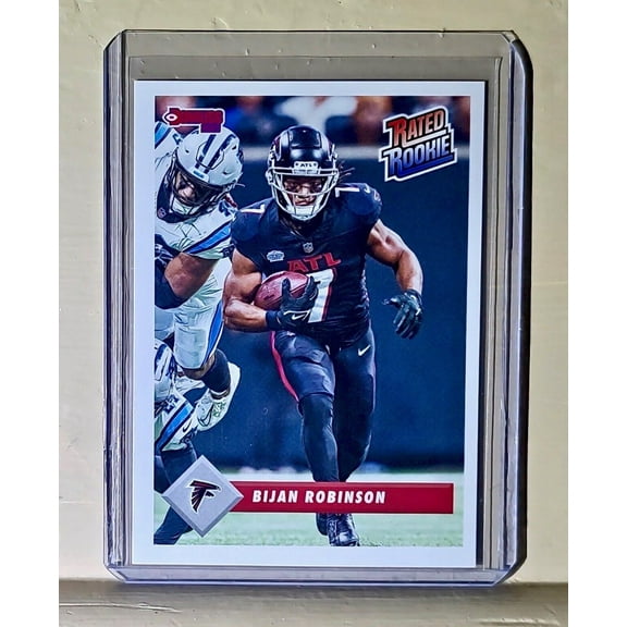 Bijan Robinson 2023 Panini NFL Rated Rookie Retro #10 Card Falcons 1/629