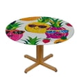 thumbnail image 3 of Acheng Fruit Theme Table Cover Decorations Watermelon Pineapple Disposable Tablecloths for Birthday Shower Summer Fruit Hawaii Party Decorations Supplies 60x60in, 3 of 7