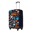 thumbnail image 2 of Bixox Washable Creative Transport Printed Luggage Cover, Fashion Suitcase Protector Fits for Small luggage, 2 of 8