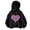 A-Black368, variant on JAJAHO Girls Hoodies Heart Graphic Long Sleeve Sweatshirt Fall Loose Pullover Tops For Kids 3-12Y