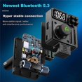 thumbnail image 3 of compatible MT01 Car FM Transmitter MP3 Music Player Bluetooth Adapter Type-C + USB Car Charger_Perfect Gift, 3 of 4