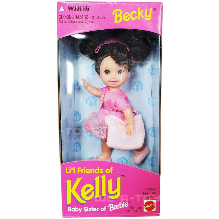 Fashion Barbie Kelly Li l Friend by Mattel Walmart