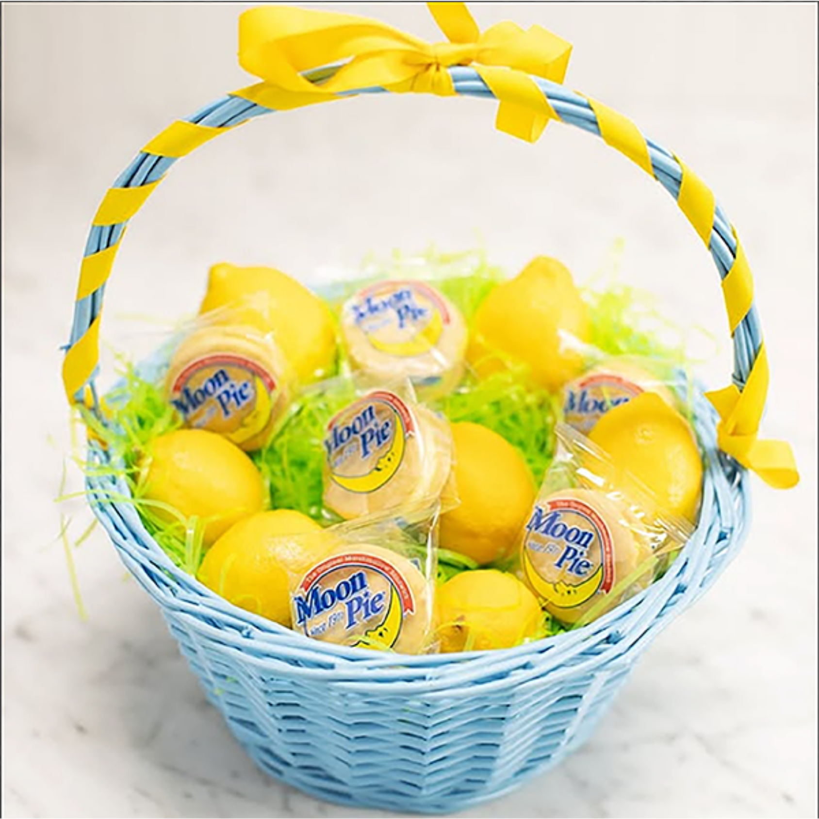 (6 pack) MoonPie Mini Marshmallow Sandwiches Zesty Lemon 12 Count Sweet Snack Treats