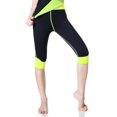 thumbnail image 3 of Pantalón térmico para mujer Pérdida de peso Neopreno Sauna caliente Entrenamiento Pantalón térmico Capris Body Shaper M METRO Magideal Pantalón térmico para mujer, 3 of 7