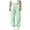 Mint Green, variant on Xaqiouau Girls Cuffed Jogger Sweatpants Relaxed Fit Elastic Waist Kids Sport Pants with Zip Pocket Solid Color Casual Trousers Fall Winter School Activewear Orange 160