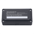 thumbnail image 1 of 100A Barre d'Autobus Bloc de Distribution de Puissance Robuste Module de Boîte de Barre d'Autobus avec 12XM4 M6 Bornier Goujons pour Voiture RV Bateau Noir, 1 of 6