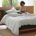 thumbnail image 1 of Funda nórdica Bedsure King 305 x 249 cm de algodón lavado 100%, 1 of 9