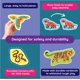 thumbnail image 4 of Puzzle Montessori Toy Zicster My First Puzzle de 2 a 5 piezas, 4 of 7