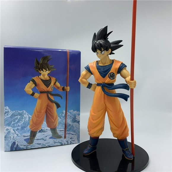 Anime Dragon Ball Z Figure Gohan Super Saiyan Chocolate Black Ver. PVC Action Figure DBZ Gohan Goku Fighting Cell Model Toy 24cm