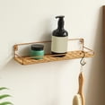 thumbnail image 4 of Estante flotante de pared para almacenamiento, decorativo, moderno, multifuncional, para oficina, dormitorio, sala de estar, decoración del hogar., 4 of 7