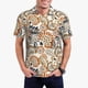 thumbnail image 1 of Balery Floral Paisley Camisa Polo de Hombre con Estampado, de Manga Corta y Tejido Medio, Camisa Tipo Golf Polo-Small, 1 of 6