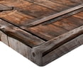 thumbnail image 2 of Ambesonne Vintage Fitted Sheet, Rustic Wooden Door, King Size, Brown, 2 of 3