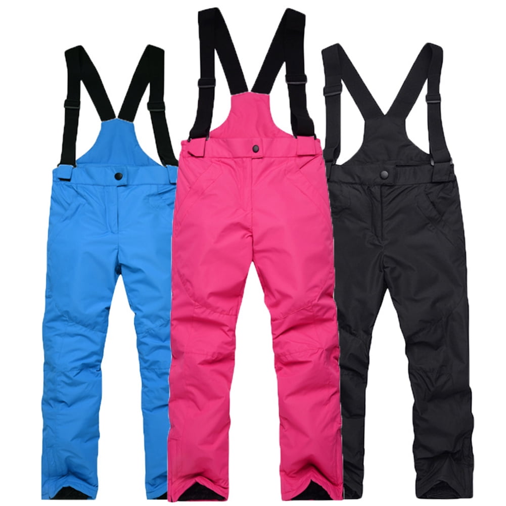 Thicken Windproof Warm Snow Children Trousers Winter Skiing and Snowboard Pants for Boys and Girls Walmart