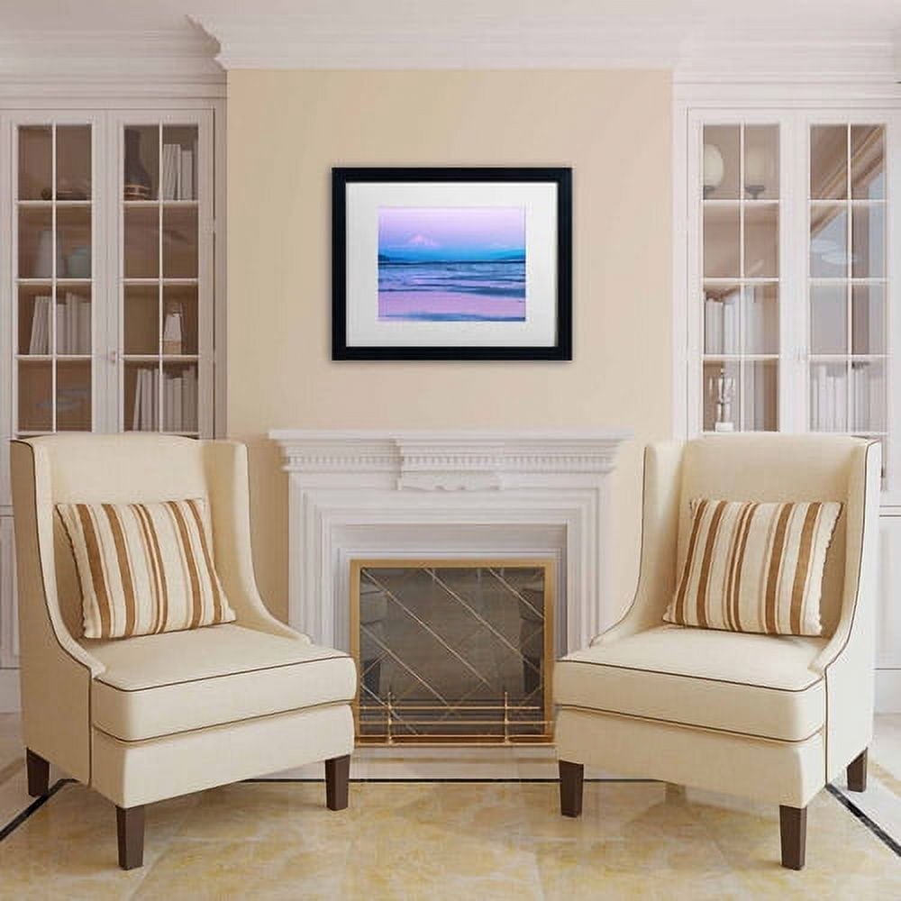 Trademark Fine Art "Baker Twilight" Canvas Art by Pierre Leclerc, White Matte/Black Frame