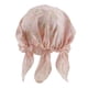 thumbnail image 2 of Sombrero de Seda de Noche para Dormir Cubierta de Cabeza de de Cabello - Rosado, A Sunnimix Gorro de seda, 2 of 8