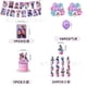 thumbnail image 1 of Conjunto de decoración temática para fiesta de cumpleaños del clan de brujas: pancartas, globos, fondo, insertos para pastel, pancartas + globos + insertos grandes + insertos pequeños, 1 of 2