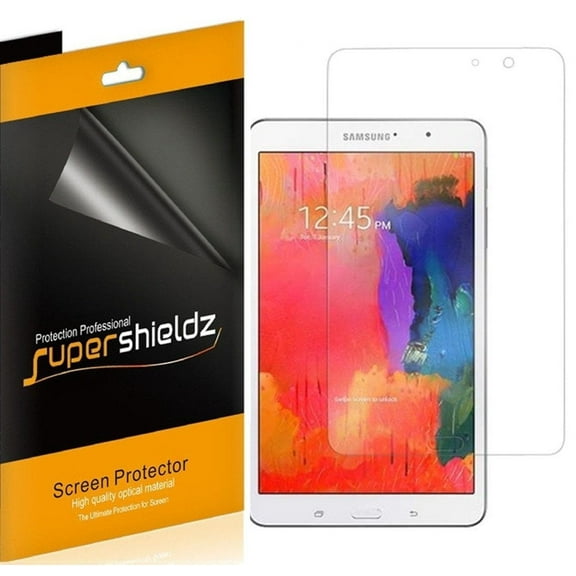 [3-Pack] Supershieldz for Samsung Galaxy Tab Pro 8.4 Screen Protector, Anti-Bubble High Definition (HD) Clear Shield