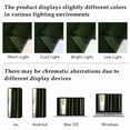 thumbnail image 7 of NICETOWN Olive Green Blackout Velvet Curtains 120" Length, Energy Saving Heat Blocking Drapes for High Ceiling Living Room, Elegant Thick Velvet Window Panels for Privacy Protection, Set of 2, 7 of 7