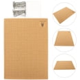 thumbnail image 1 of QUMIIRITY 1 Set Craft Style Rectangular Cork Macrame Board for Knotting and Bracelet Projects 12X16In, 1 of 5