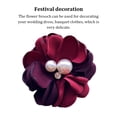 thumbnail image 4 of Minnieouse Broche de flores para mujer, vestido de novia a la moda, fiesta de cumpleaños, boda, compromiso, ropa, traje, decoración, Pin grande Ropa, zapatos y accesorios Miscelánea, 4 of 6