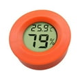 thumbnail image 2 of Methold Termómetro integrado Medidor de temperatura LCD Botón impermeable Medidor de Plástico Entrega rápida Accesorios para peceras Electrónica Rojo, 2 of 6