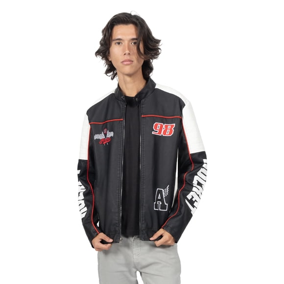 Chamarra Quarry Slim fit Deportivo Parches Racing Para Hombre
