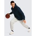thumbnail image 3 of Buzo CRZ YOGA French Terry con Capucha y Bolsillo True Navy XL, 3 of 6