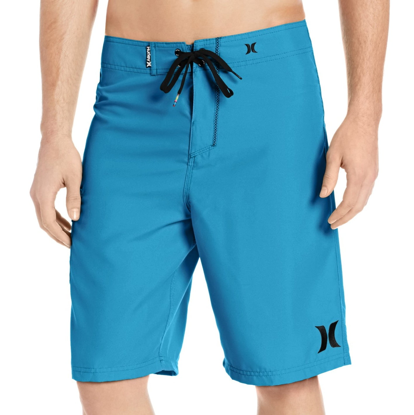 Hurley Mens Drawstring Logo Swimwear Board Shorts 34