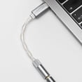 thumbnail image 3 of Moondrop Echo-A portátil USB tipo C a auriculares DAC/AMP de 32 bits/384 kHz con adaptador de conector de audio de 3,5 mm, 3 of 9