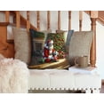 thumbnail image 3 of Carolines Treasures DAC4113PW1414 14 x 14 in. French Bulldog & Santa Claus Throw Pillow, 3 of 7