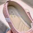 thumbnail image 5 of Mepaouo Toddler Girls Flats Mary Jane Flower Dress Shoes School Wedding Party Slip on Shoes for Kids, 5 of 6