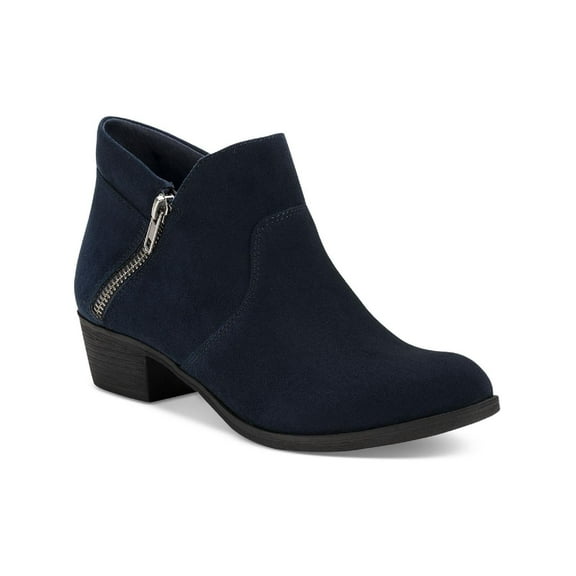 Sun + Stone Womens Abby Faux Leather Ankle Ankle Boots