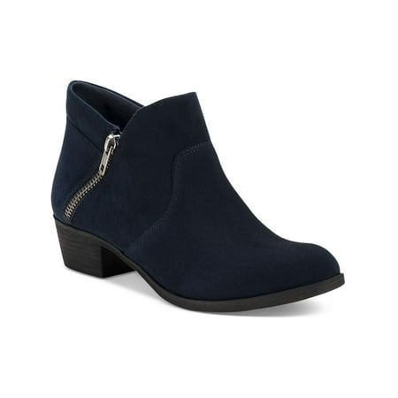 

Sun + Stone Womens Abby Faux Leather Ankle Ankle Boots
