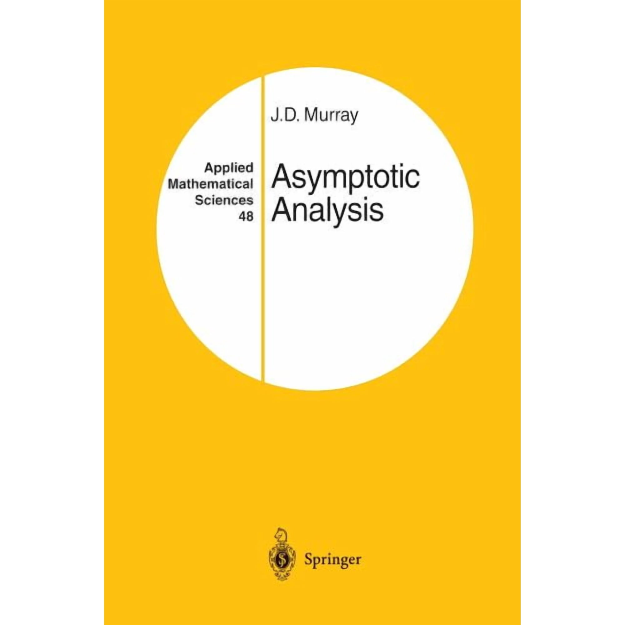 Applied Mathematical Sciences Asymptotic Analysis Book 48 (Paperback)