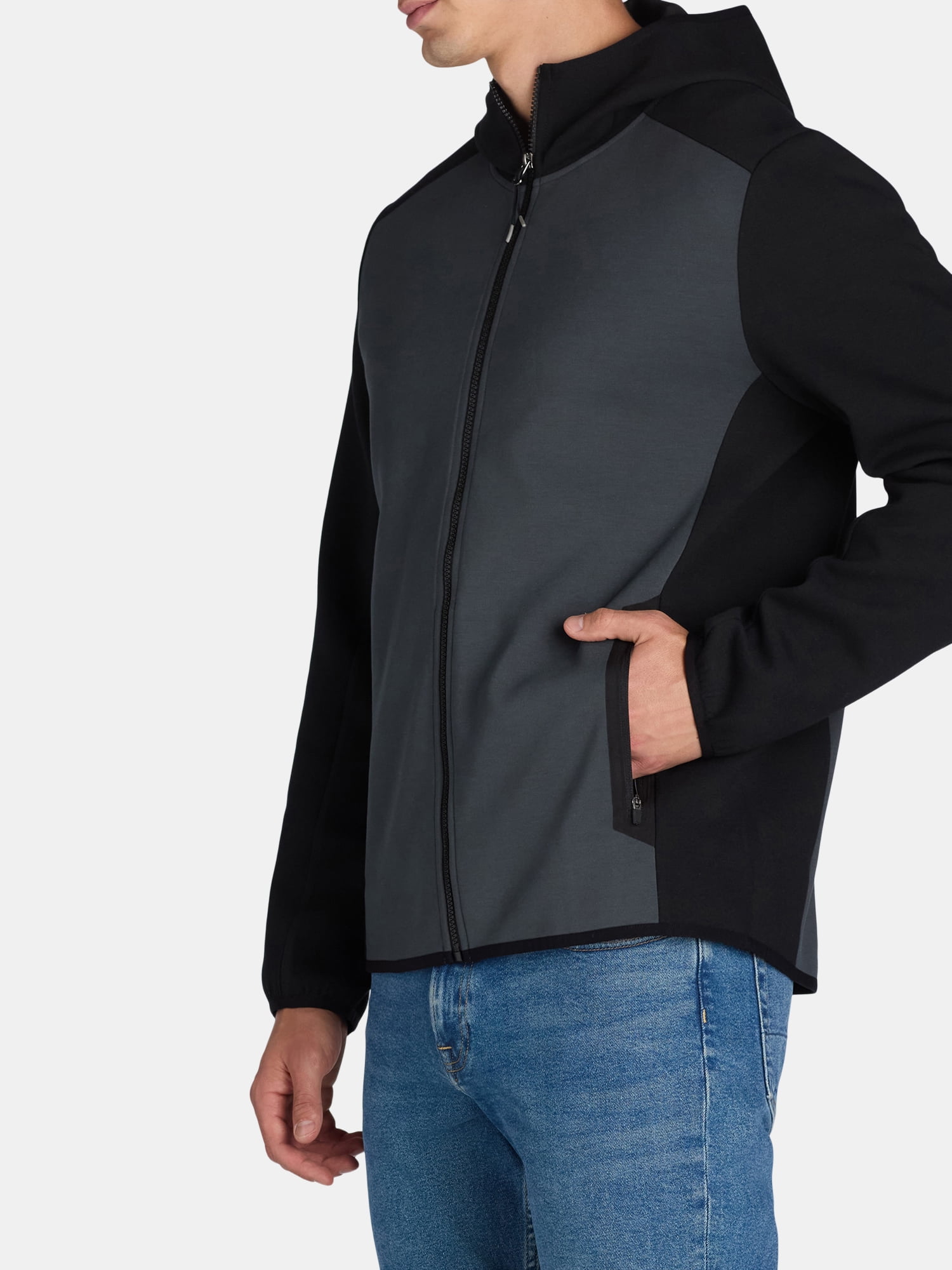 Athletic Works Men's Fusion Knit Jacket, Sizes S-3XL