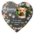 thumbnail image 2 of Piedra conmemorativa de perros de 6 pulgadas Remembrance Dog Fallstone de duelo Estilo de corazón E, 2 of 8