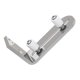 thumbnail image 2 of Adjable F Door Floor Guide Door Sliding Door Stop Floor Guide With Ing Double Wheel Stop (ur:silver) (1pcs), 2 of 5