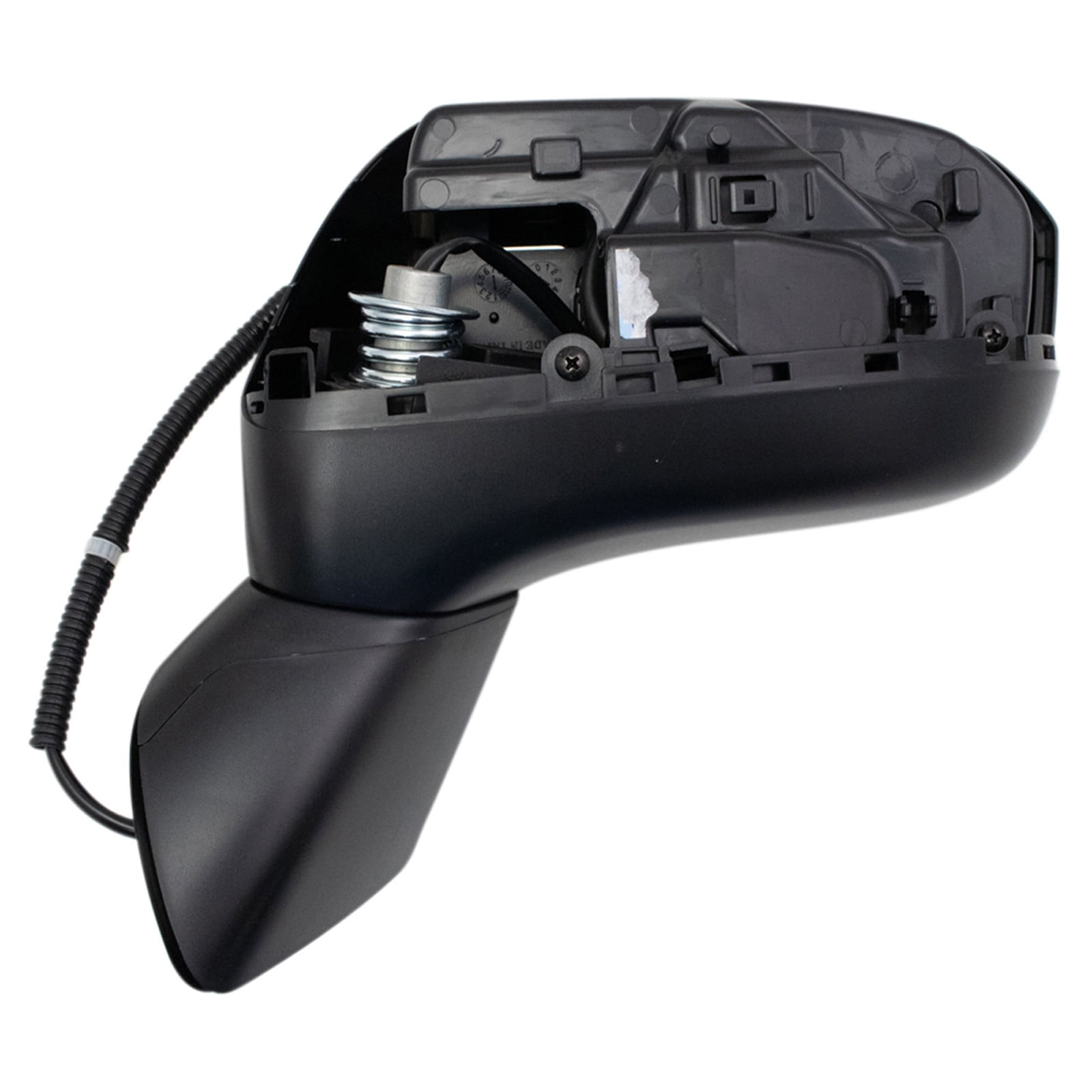 TRQ Driver Side Mirror Assembly Power Textured Paint to Match Fits 2014-2015 Honda Civic