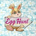 thumbnail image 3 of Egg Hunt Bunny Wooden Door Hanger by G. DeBrekht - Easter Spring Decor - 815433-2H, 3 of 7