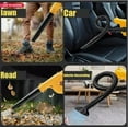 thumbnail image 5 of Cordless Leaf Blower for Dewalt, 2-in-1 Blower & Vacuum Cleaner with Powerful Brushless Motor, Variable Speed Control for Lawn Care, Yard, Patio (Battery Not Included), 5 of 5