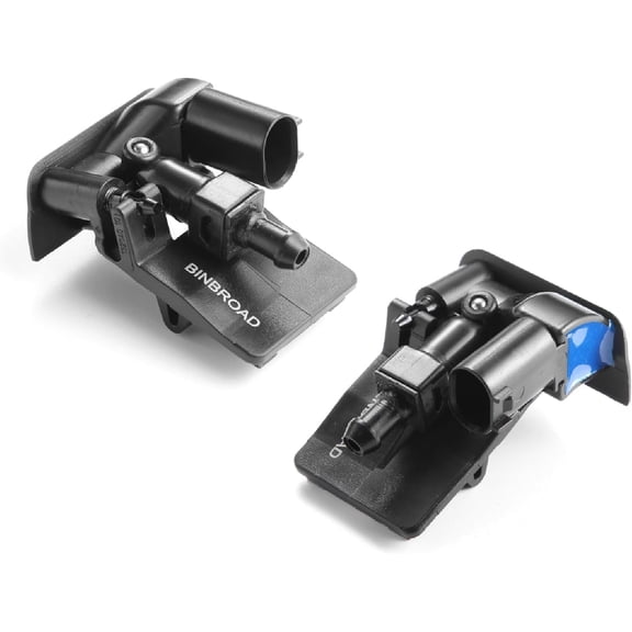 BINB ROAD Buse de Pulvérisateur de Lave-Glace avant 61667183343 Compatible avec BMW X1 X6 E84 E71 E72 2007-2015, 2 Pcs