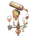 thumbnail image 1 of Good Directions Wine Bottle Weathervane, Pure Copper, 1 of 1