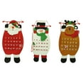 thumbnail image 2 of Ounissouiy Calendario de Adviento, colgante de Navidad, adornos de cuenta regresiva, calendario DIY, colgador numerado, decoración de Navidad, Año Nuevo Kits de decoración para fiestas Papá Noel Ounissouiy HA070295-01, 2 of 6