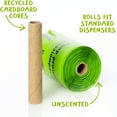 thumbnail image 4 of PLANET POOP Home Compostable Dog Poop Bags on Refill Rolls, 240 Standard Size Un-Scented Pet Waste Bags, Thick Leakproof, Plant-Based Doggy & Cat Bag, Eco-Friendly Cat & Dogs Earth Friendly Supplies, 4 of 6