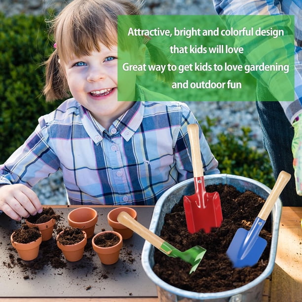 KEINXS 5PCS Mini Gardening Tool Set Small Hand Kids Gardening