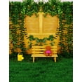 thumbnail image 1 of BSDHOME Polyester Green Grass Bear Photography Backdrops Photo Props Studio Background 5x7ft, 1 of 2
