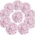 thumbnail image 2 of 10 Pcs Silk Hydrangea Heads with Stems (Pink) - 7" Artificial Flower Heads for Wedding Bouquets, Centerpieces & Home Decor, 2 of 6