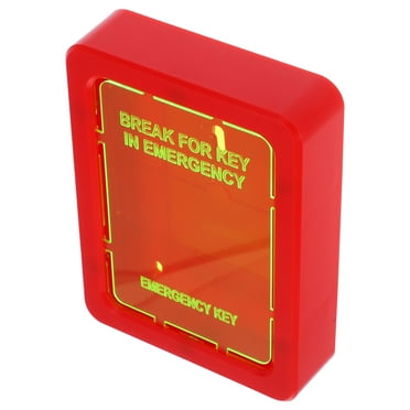FRCOLOR Emergency Key Lock Box for Door Wall Mounted Key Storage Box Weatherproof Key Holder for Outdoor Use Safe Key Organizer for School