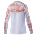 thumbnail image 2 of HUK Women's Standard Icon X Camo Long Sleeve Performance Fishing Shirt, Mossy Oak Sockeye (Mossy Oak Sockeye, X-Small), 2 of 3